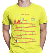 Retro Arcade T-Shirt - Yellow / XXXL - Naviacraft Studios AB