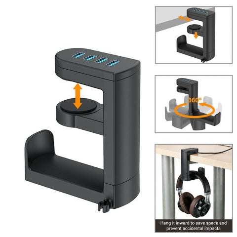 Desktop Swivel Headset Mount - Naviacraft Studios AB