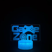 Gaming LED Lamp - J / Cracked - Naviacraft Studios AB