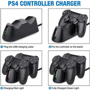 PS4 Dual Sense Charging Dock - Naviacraft Studios AB