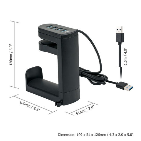 Desktop Swivel Headset Mount - Naviacraft Studios AB