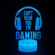 Gaming LED Lamp - H / Cracked - Naviacraft Studios AB