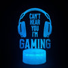 Gaming LED Lamp - H / Cracked - Naviacraft Studios AB